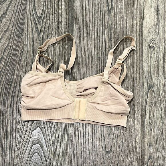 NWOT Skims Seamless Sculpt Bralette Bra Adjustable Straps Pullover Onyx Large-XL - Picture 4 of 4